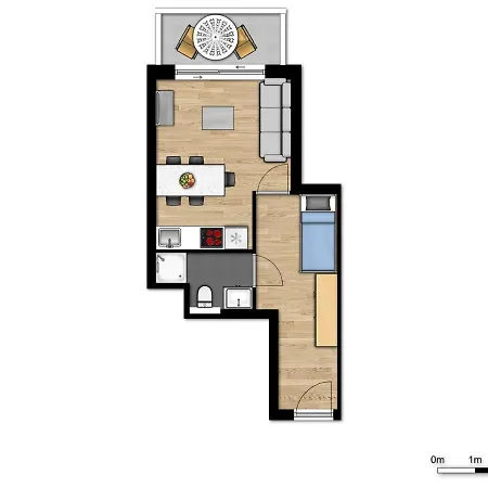 New Holiday For 2 Adults And 3 Children With Sofa Bed